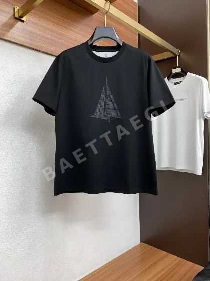 브루넬로쿠치넬리 커스텀 양면 반팔 티셔츠 47926