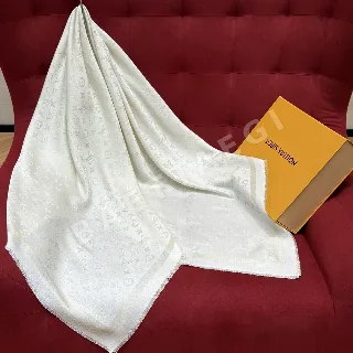 루이비통 모노그램 샤인 울 실크 머플러 M98323