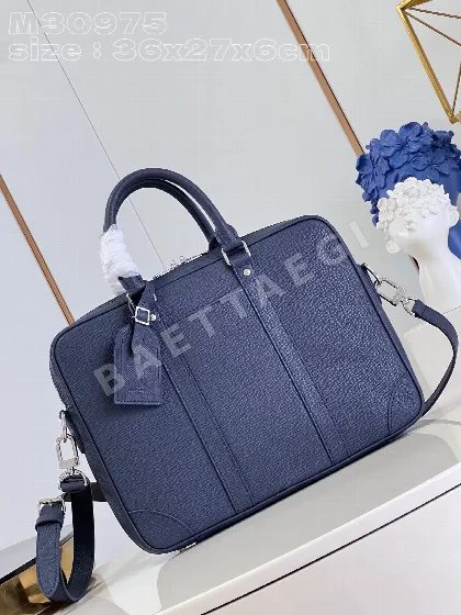 루이비통 블루 에디션 보야지 브리프케이스 가방 M30975