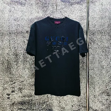 구찌 남성 루즈핏 반팔 티셔츠 88128