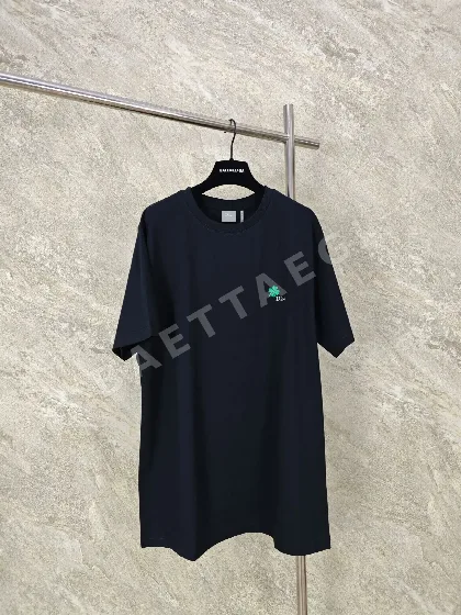 디올 클로버 자수 크루넥 반팔 티셔츠 896