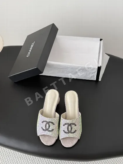 샤넬 뉴펄 메리제인 슬리퍼 151640