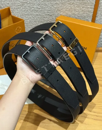 루이비통 포누프 35mm 가죽 벨트 173747