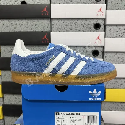 아디다스 [GOD] 가젤 인도어 HQ8717 200658 Adidas Gazelle Indoor Blue Fusion Gum