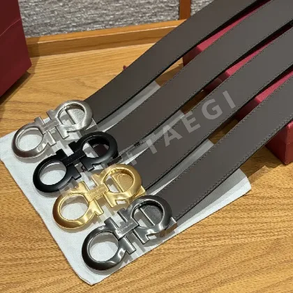 페레가모 간치니 버클 양면 조절 벨트 179436