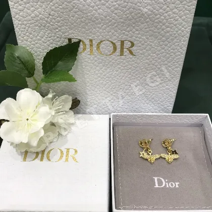 디올 트론보 스타 클립 귀걸이 134813