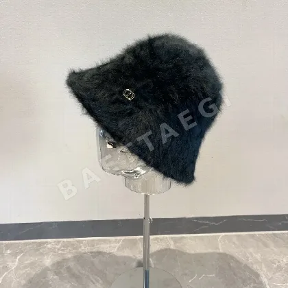 디올 토끼털 피셔맨 해트 모자 78617