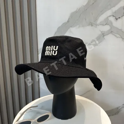 미우미우 버킷햇 모자 120371