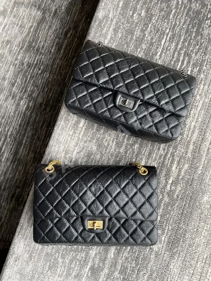 샤넬 블랙 골드 실버 가방 28 cm 141333