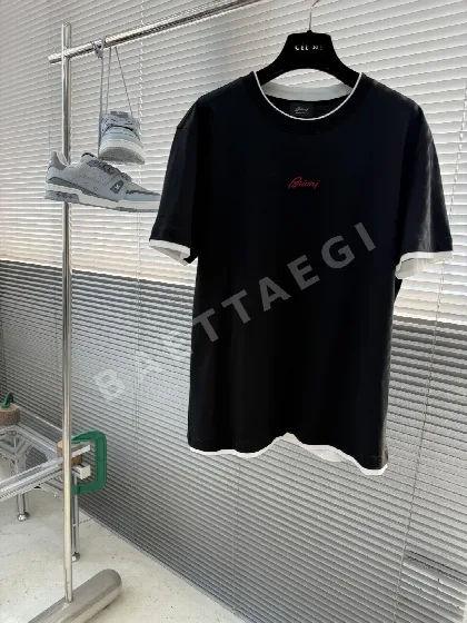 브리오니 텐셀 코튼 남성 반팔 티셔츠 88622