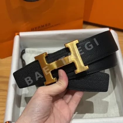 에르메스 리버시블 메탈 버클 남성 벨트 177800