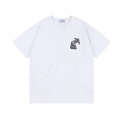오프화이트 남성 뉴 루즈핏 반팔 티셔츠 87307