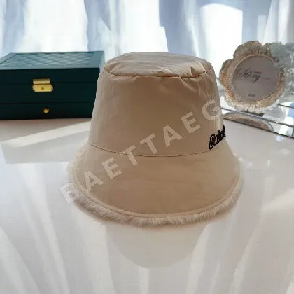 발렌시아가 래빗 퍼 버킷햇 81834