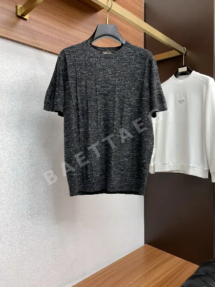로로피아나 남성 크루넥 반팔 티셔츠 48025