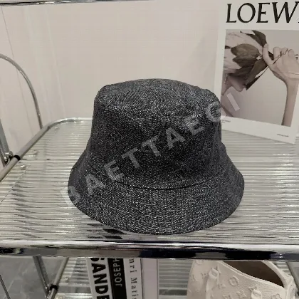 루이비통 리버시블 데님 버킷 햇 모자 79068