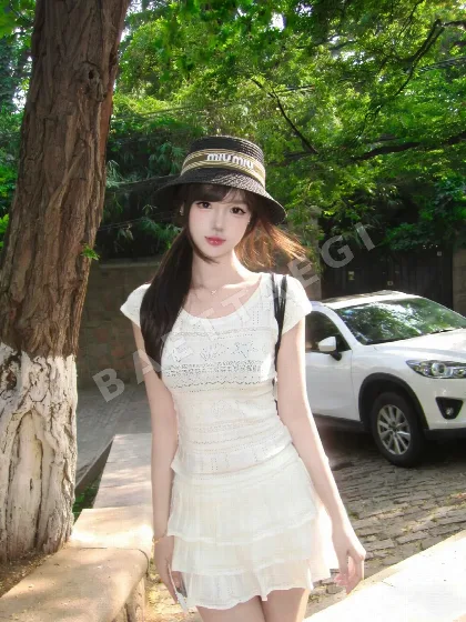 미우미우 밀짚 모자 80738
