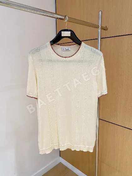 브루넬로쿠치넬리 남성 아세테이트 텐셀 혼방 반팔 88422