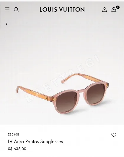 루이비통 선글라스 72900 Louis Vuitton Sunglasses