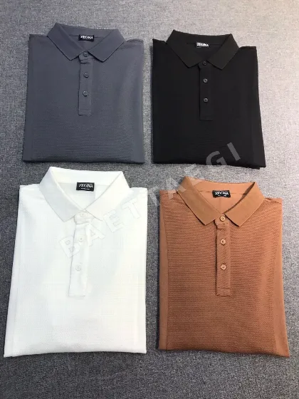 제냐 남성 코튼 반팔 티셔츠 129858
