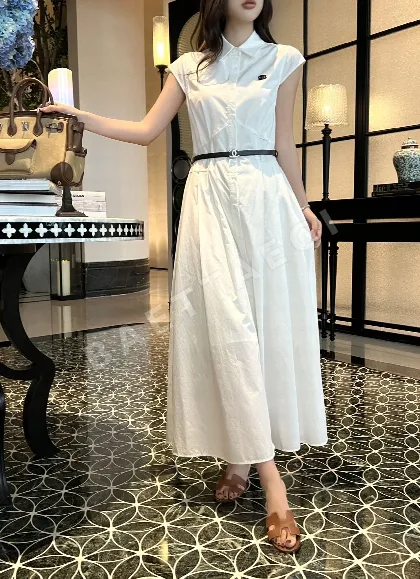 샤넬 노슬리브 A라인 원피스 129706