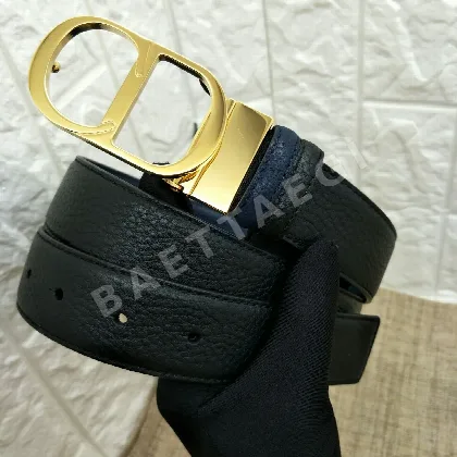 디올 양면 소가죽 벨트 60339