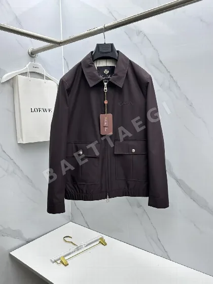 로로피아나 라펠 자켓 남성 자켓 153544