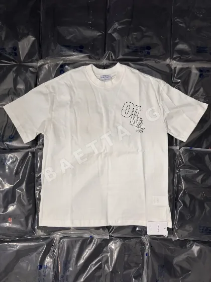 오프화이트 남성 반팔 87520