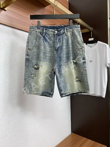 루이비통 데님 남성 반바지 68915