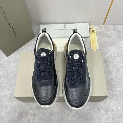 브루넬로쿠치넬리 컬러 블록 로우탑 스니커즈 9719