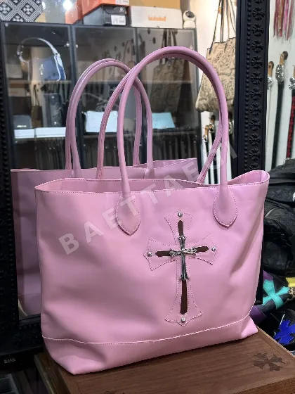 크롬하츠 체리 블라썸 핑크 토트백 117349