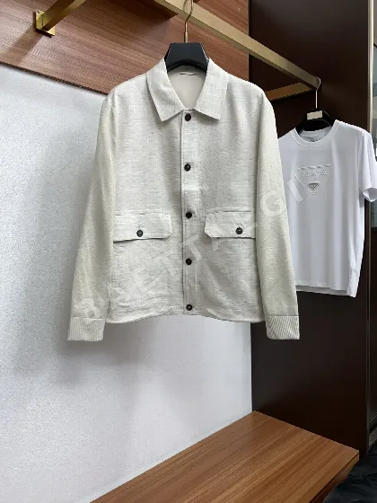 제냐 남성 린넨 카라 자켓 52966