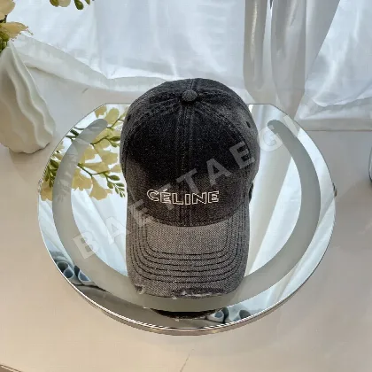 셀린느 데님 베이스볼 모자 83547