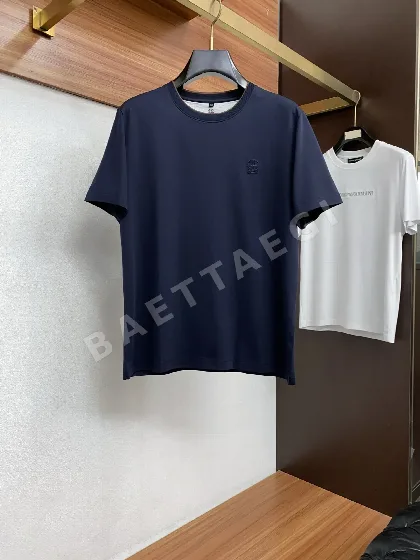 브루넬로쿠치넬리 남성 코튼 반팔 티셔츠 47953