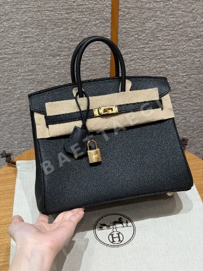 에르메스 버킨 25 토고 가죽 가방 144461