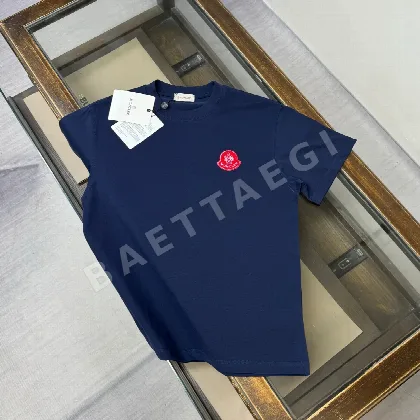 몽클레르 남성 코튼 반팔 티셔츠 48903