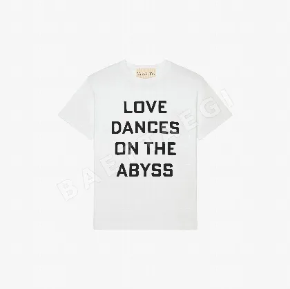 발렌티노 LOVE 로고 여성 반팔 티셔츠 87948