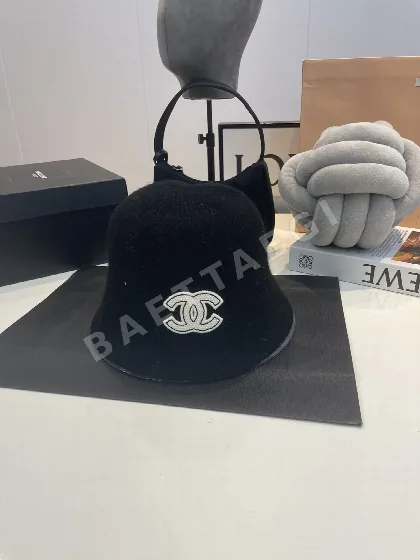 샤넬 울 버킷햇 모자 82756