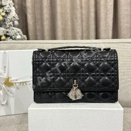 디올 블랙 대형 토트백 16640