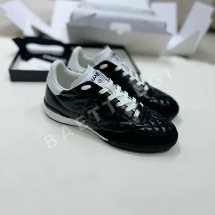 샤넬 24a 다이아몬드 패턴 베이스볼 슈즈 94029