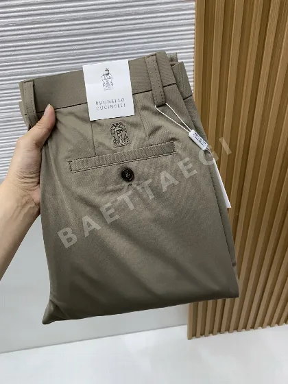 브루넬로쿠치넬리 워시 가공 남성 바지