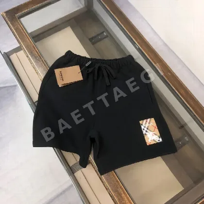 버버리 승마 자수 메시 반바지 5291