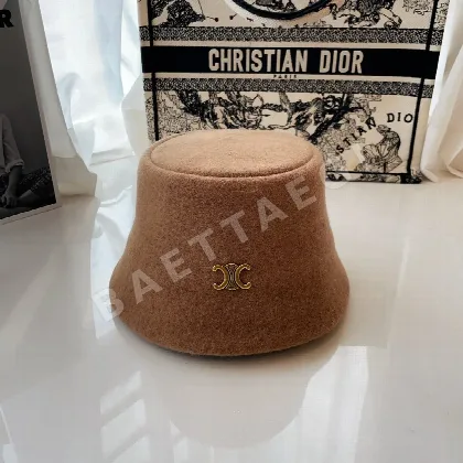 셀린느 울 버킷 햇 모자 83193