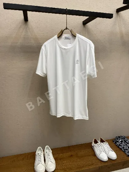 브루넬로쿠치넬리 남성 반팔 티셔츠 132361