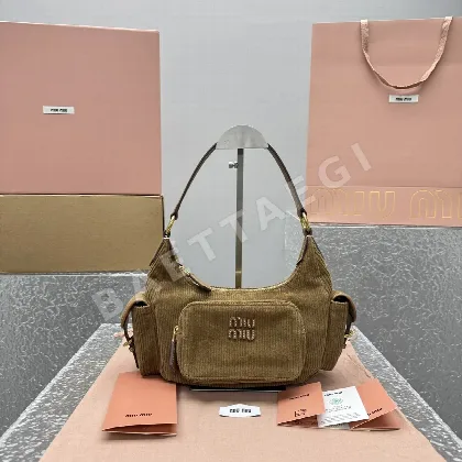 미우미우 코듀로이 시나몬 가방 133459