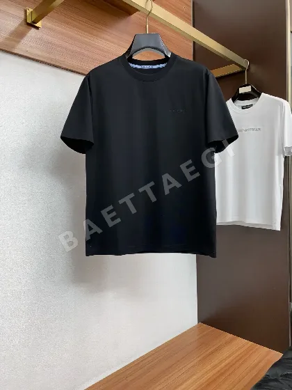 로로피아나 남성 실크 반팔 티셔츠 48051