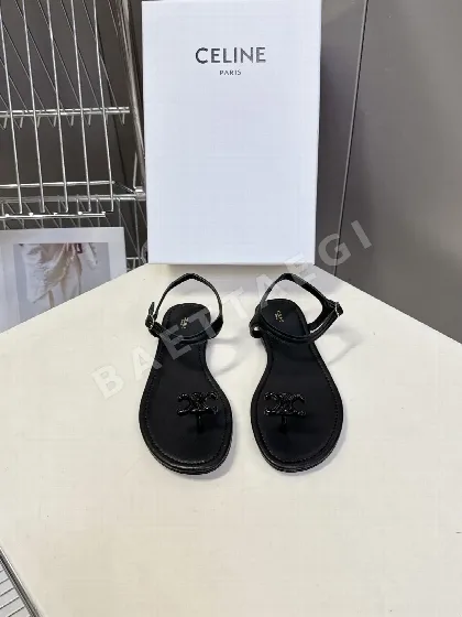 셀린느 개선문 로고 T 스트랩 샌들 98509
