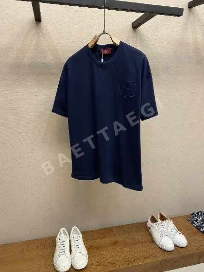 구찌 남성 코튼 반팔 티셔츠 47518