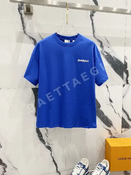 버버리 남성 크루넥 반팔 티셔츠 49288