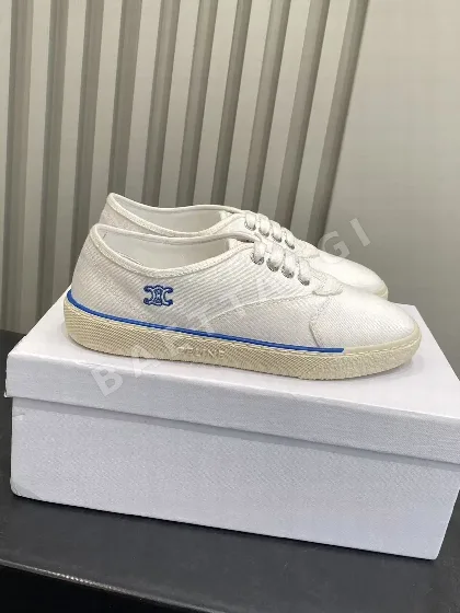 셀린느 자수 캔버스 비스킷 슈즈 132678