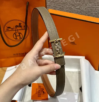 에르메스 스위프트 엡솜 가죽 H 버클 여성용 벨트 175291